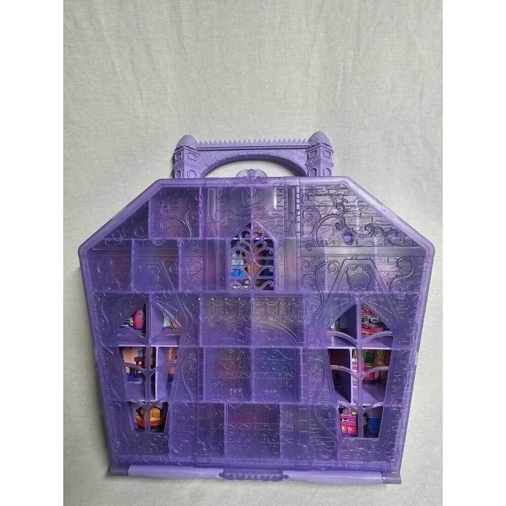 Monster High Minis School Collector Carrying Case Mattel 2015 Coffin Purple